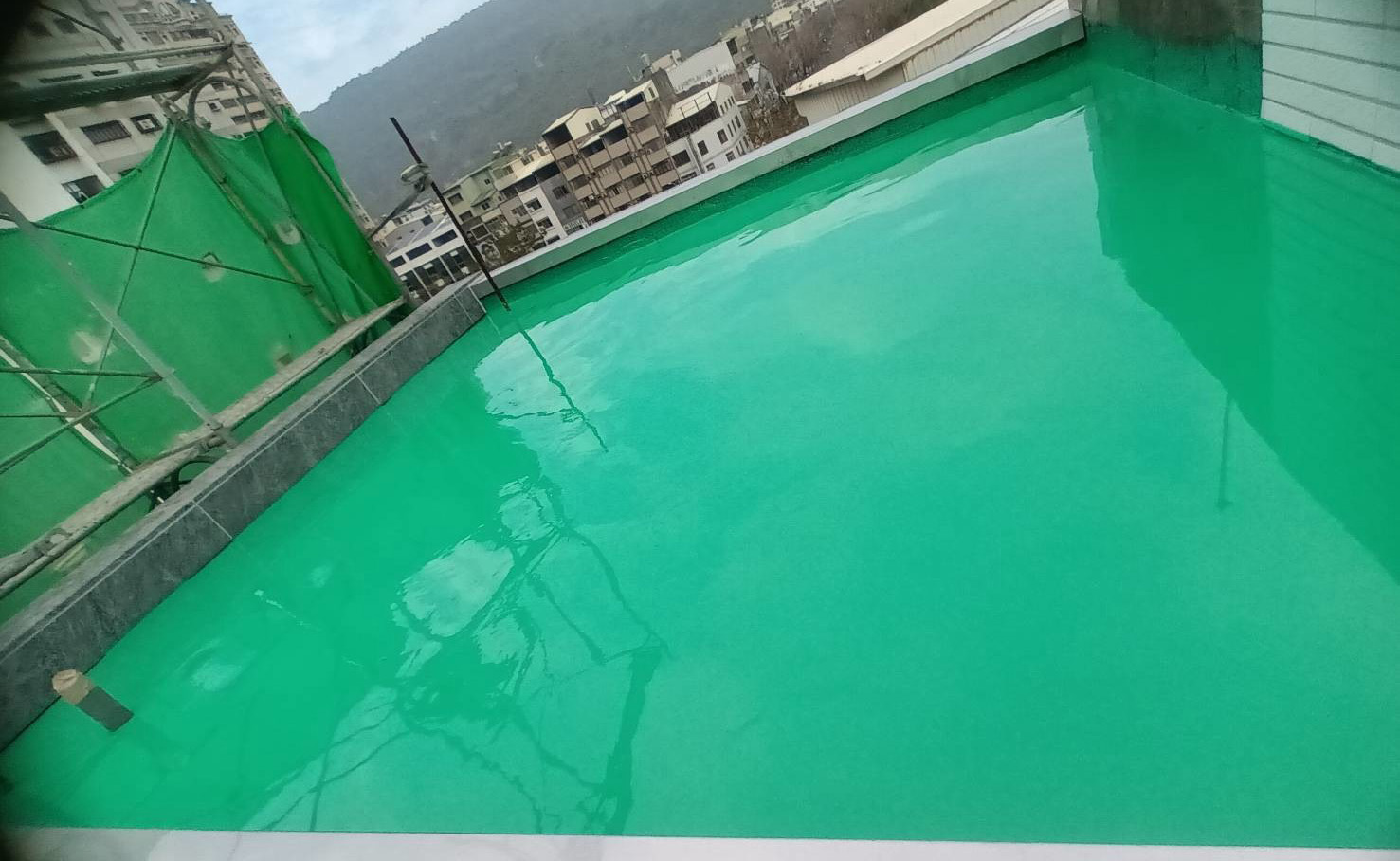 麻豆屋頂露台pu防水